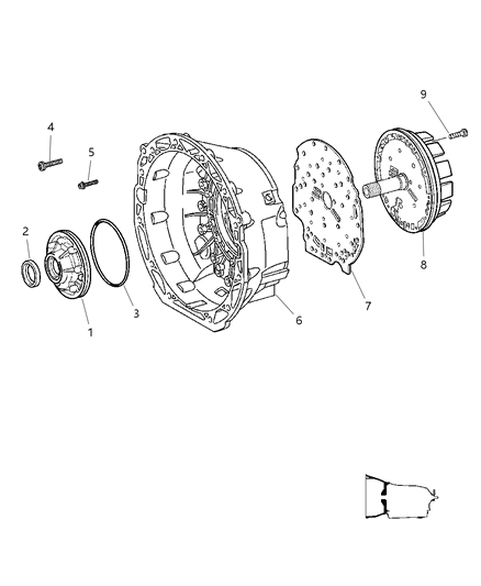 2007 Chrysler Crossfire Pump, Oil Diagram