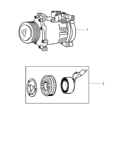 1998 Dodge Ram 3500 Compressor Diagram