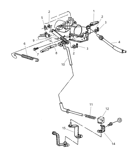 1997 Dodge Grand Caravan Throttle Control Diagram 2