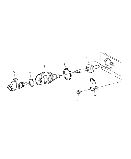 1997 Dodge Ram 1500 Speedometer Pinion Diagram