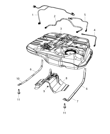 2015 Dodge Journey Fuel Tank Diagram 2