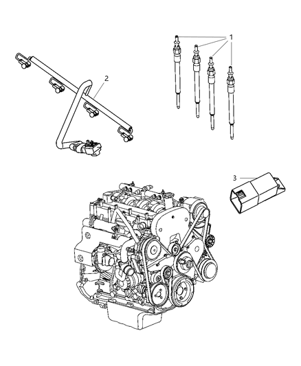 2010 Dodge Avenger Glow Plug Diagram