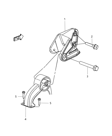 2008 Dodge Avenger Engine Mounting Diagram 3