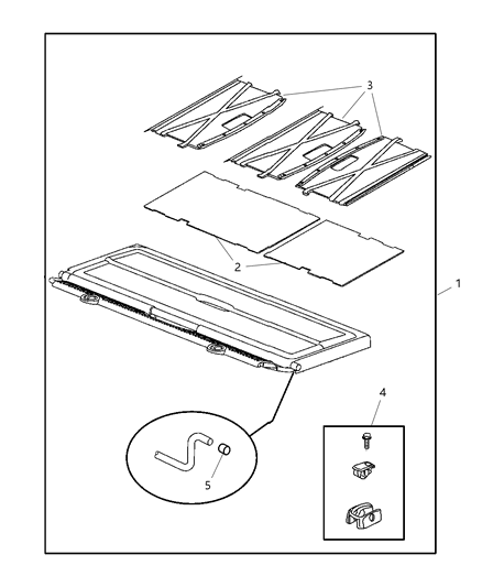 2007 Jeep Liberty Cargo Organizer Diagram