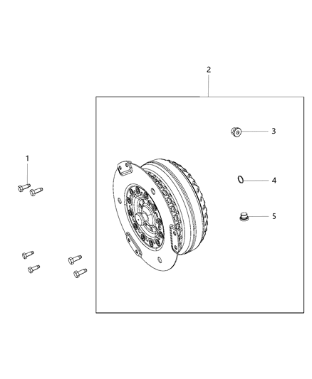 2021 Jeep Grand Cherokee Torque Converter Diagram 3