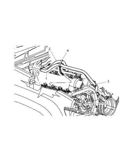 2007 Jeep Grand Cherokee Heater Hoses Diagram 2