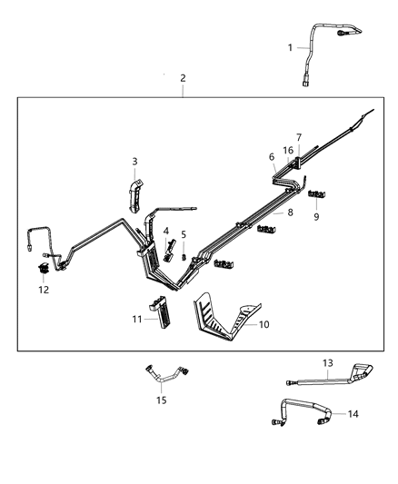 2017 Dodge Challenger Fuel Line Diagram