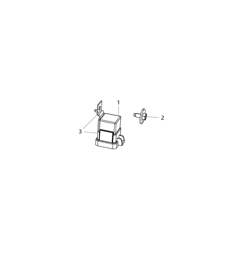 2017 Ram 2500 Relay, Fuel Heater Diagram