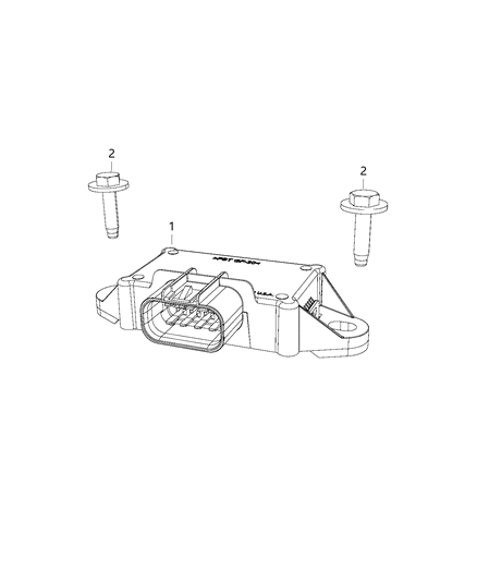 2021 Ram 1500 Modules, Body Diagram 8