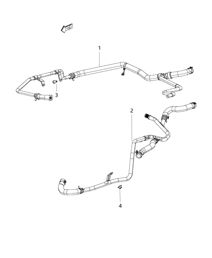 2011 Dodge Charger Heater Plumbing Diagram 1