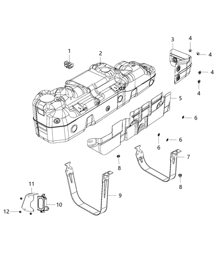 2013 Ram 1500 Fuel Tank Diagram