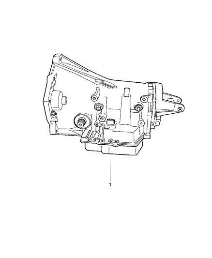 1998 Dodge Intrepid Trans Wp Diagram for R5014659AC