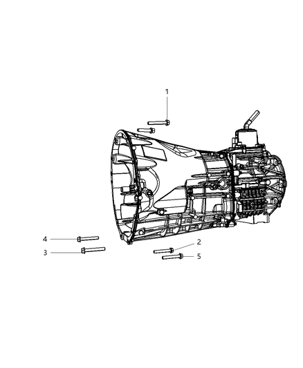 2011 Jeep Wrangler Mounting Bolts Diagram