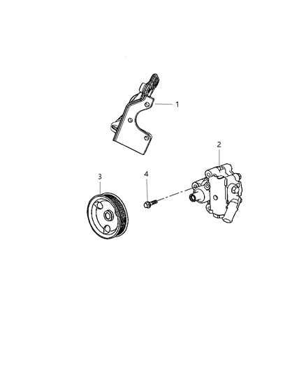 2005 Chrysler 300 Power Steering Pump Diagram