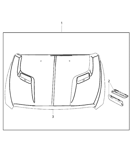 2019 Ram 1500 Classic Hood Diagram