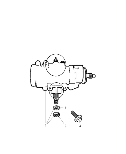 2006 Jeep Wrangler Gear - Power Steering Diagram