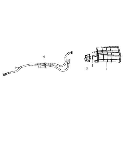 2009 Dodge Journey Vacuum Canister & Leak Detection Diagram