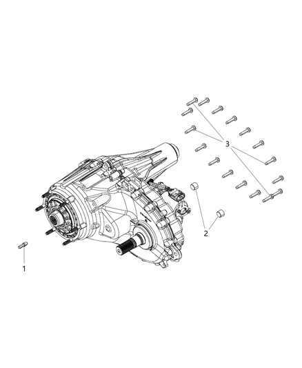 2021 Ram 1500 Transfer Case Diagram 2