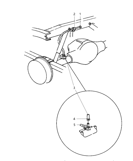 2007 Dodge Ram 3500 Cab Chassis Vent, Axle Diagram