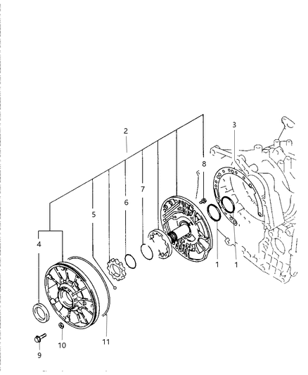 1997 Chrysler Sebring Coupe Oil Pump Diagram 2