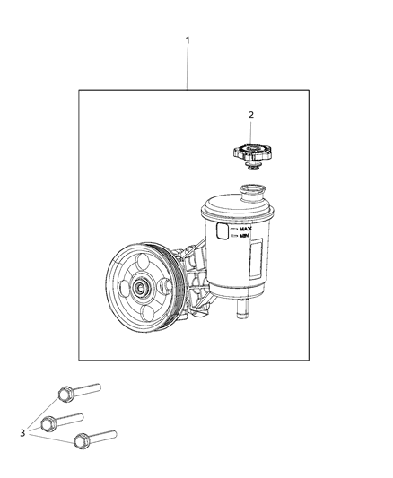 2018 Ram 2500 Power Steering Pump Diagram