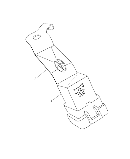 2011 Dodge Durango Relay - Vacuum Pump Diagram