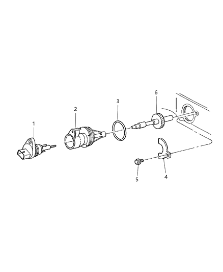 1998 Jeep Cherokee Speedometer Pinion Diagram