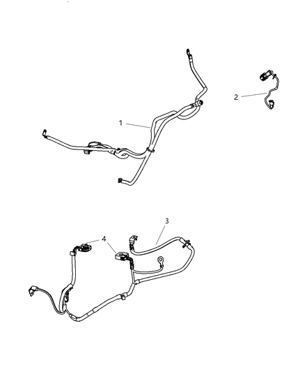 2009 Chrysler PT Cruiser Battery Wiring Diagram