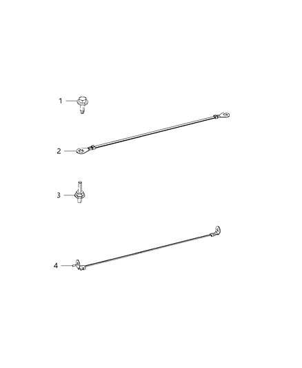 2019 Jeep Wrangler Ground Straps Diagram