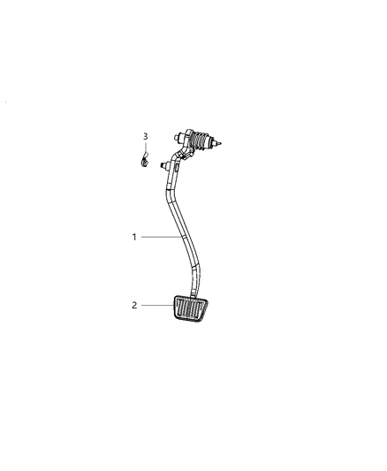 2011 Jeep Liberty Clutch Pedal Diagram