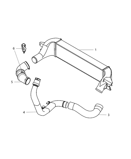 2003 Dodge Neon Charge Air Cooler Diagram