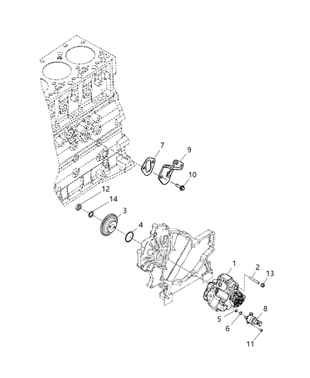 2007 Dodge Ram 3500 Fuel Injection Pump Diagram 2