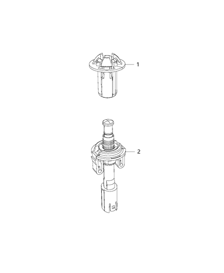 2020 Ram 1500 Switches, Underhood Diagram