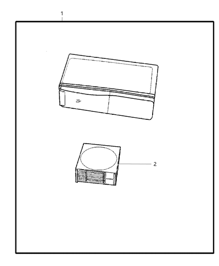 2002 Dodge Ram 2500 Player Kit - 6 Disc Diagram