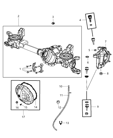 2011 Ram 2500 Housing & Vent Diagram