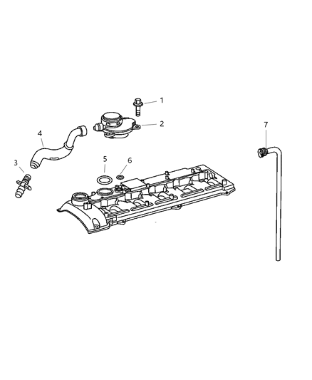 2003 Dodge Sprinter 2500 Crankcase Ventilation Diagram