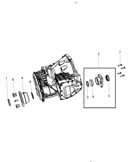 2015 Dodge Journey Extension Diagram 1