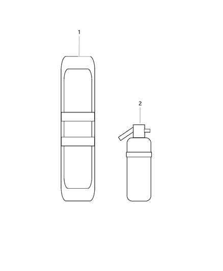 2020 Ram 4500 Emergency Roadside Tools Diagram