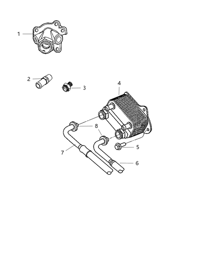 2003 Dodge Viper Oil Cooler Diagram