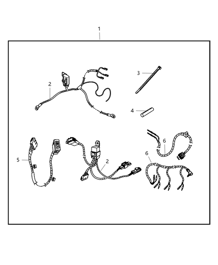 2007 Jeep Grand Cherokee Wiring Kit - Off Road Diagram