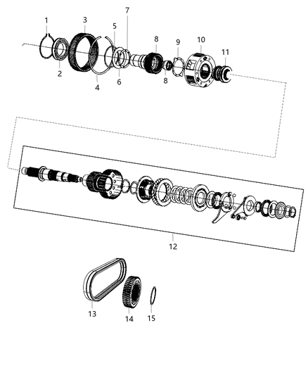 2020 Dodge Durango Gear Train Diagram 3