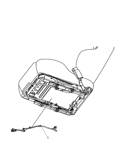 2009 Dodge Viper Wiring - Seats Front Diagram