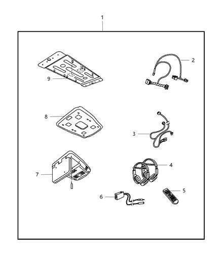 2009 Jeep Compass SHROUD-SHROUD Diagram for 68001720AA