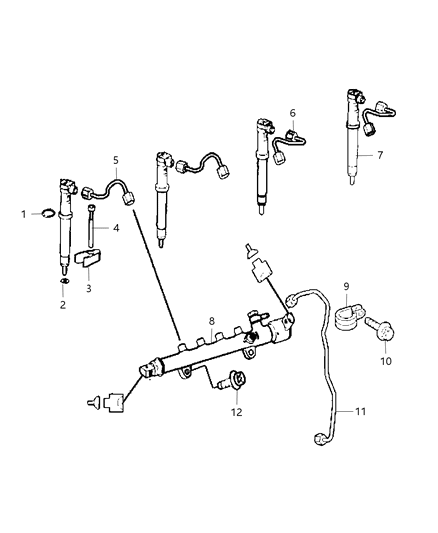 2012 Dodge Caliber Fuel Rail Diagram 2