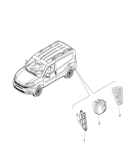 2015 Ram ProMaster City Air Duct Exhauster Diagram
