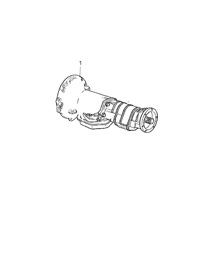 1997 Jeep Grand Cherokee Trans Diagram for RX883734AB