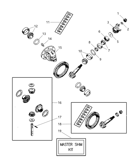 1999 Jeep Grand Cherokee Differential Diagram 4