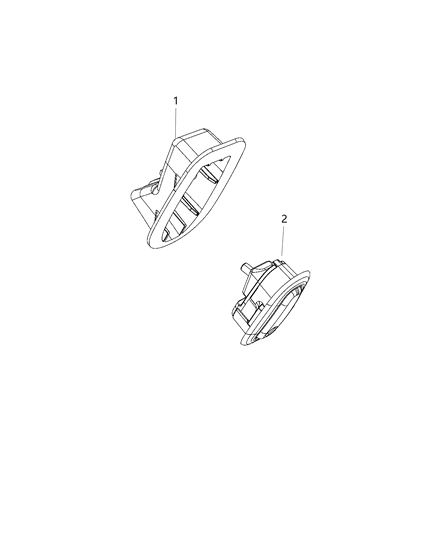 2020 Dodge Durango Coat Hooks And Pull Handles Diagram 1