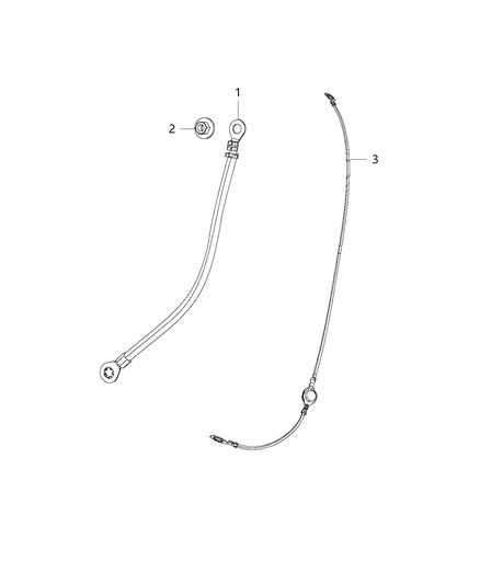 2017 Dodge Viper Ground Straps Diagram