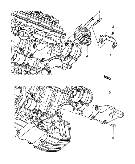 2008 Chrysler 300 Engine Mounting Diagram 9